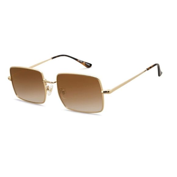 Trendy Thin Rectangle Frame Sunglasses